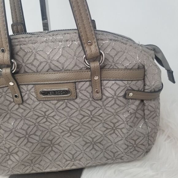 Tyler Bodan Fabric with Faux Leather Trim - Picture 3 of 15